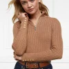 Ava Half Zip Knit