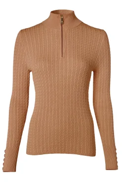 Ava Half Zip Knit
