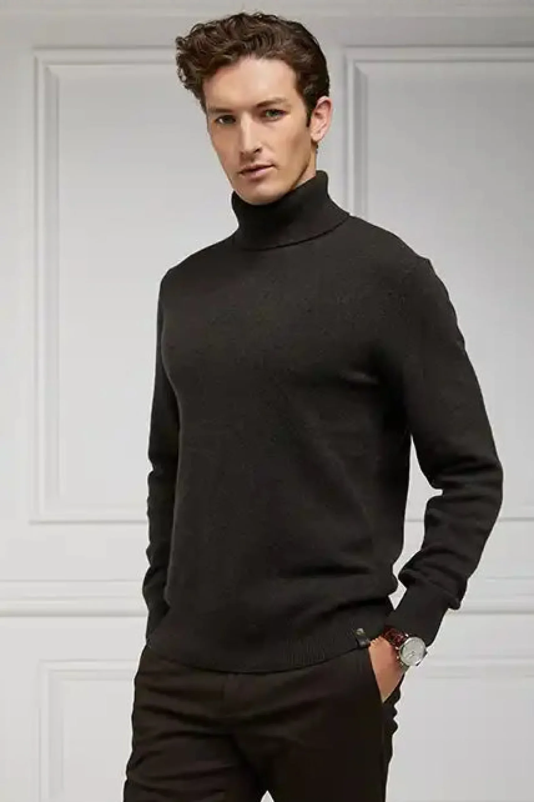 Byron Roll Neck Knit