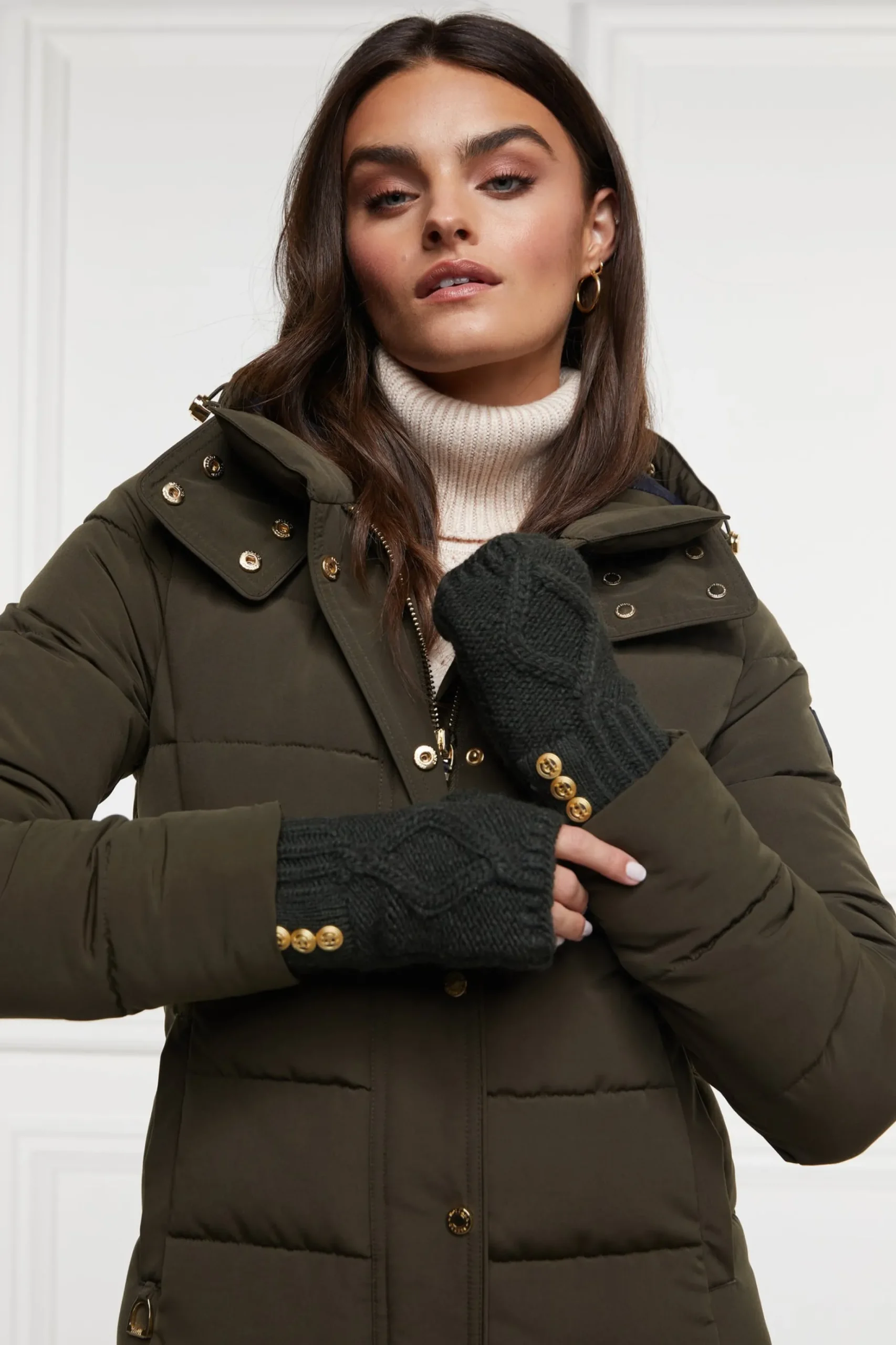 Cortina Fingerless Gloves