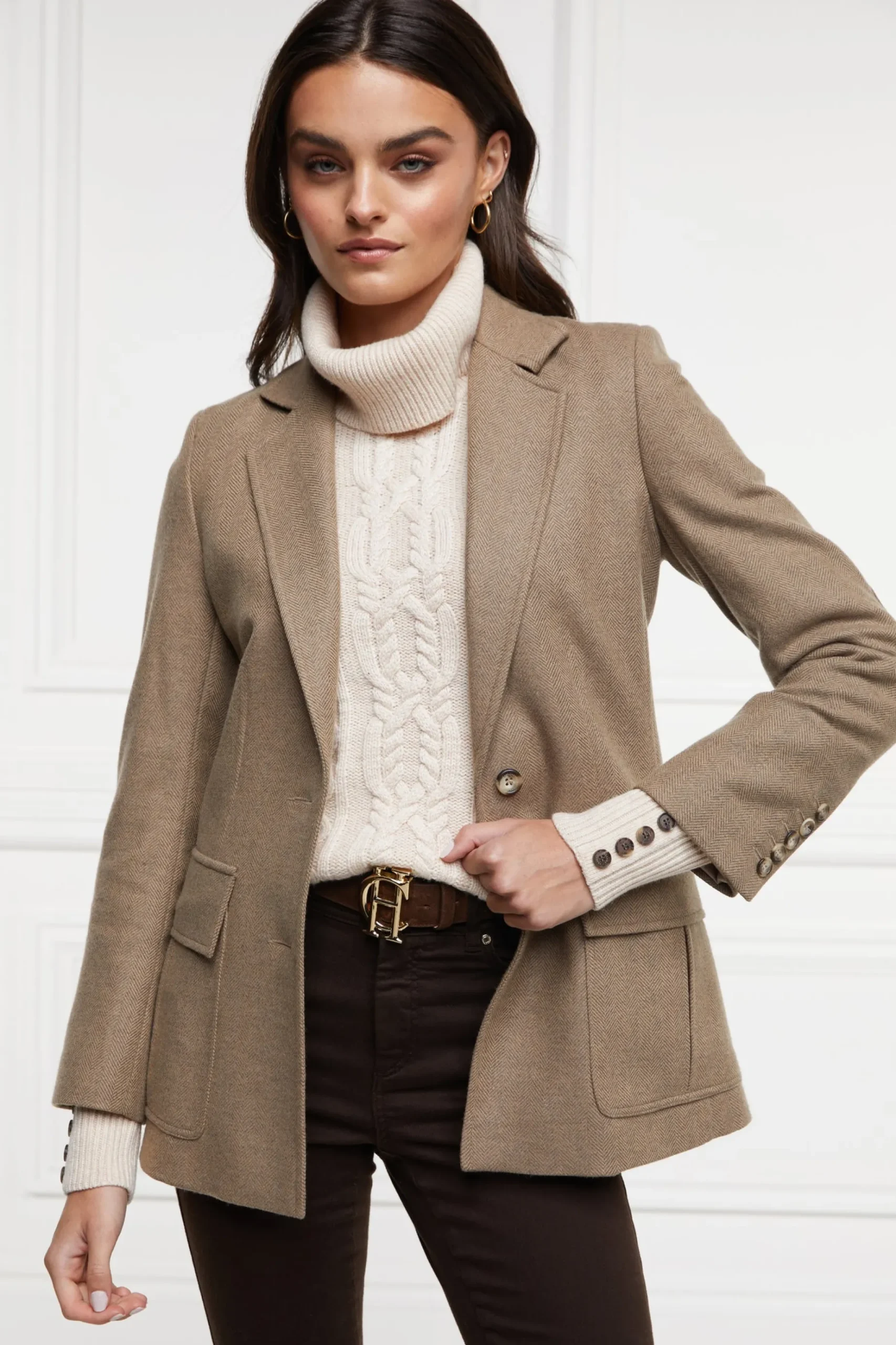 Country Roll Neck Knit