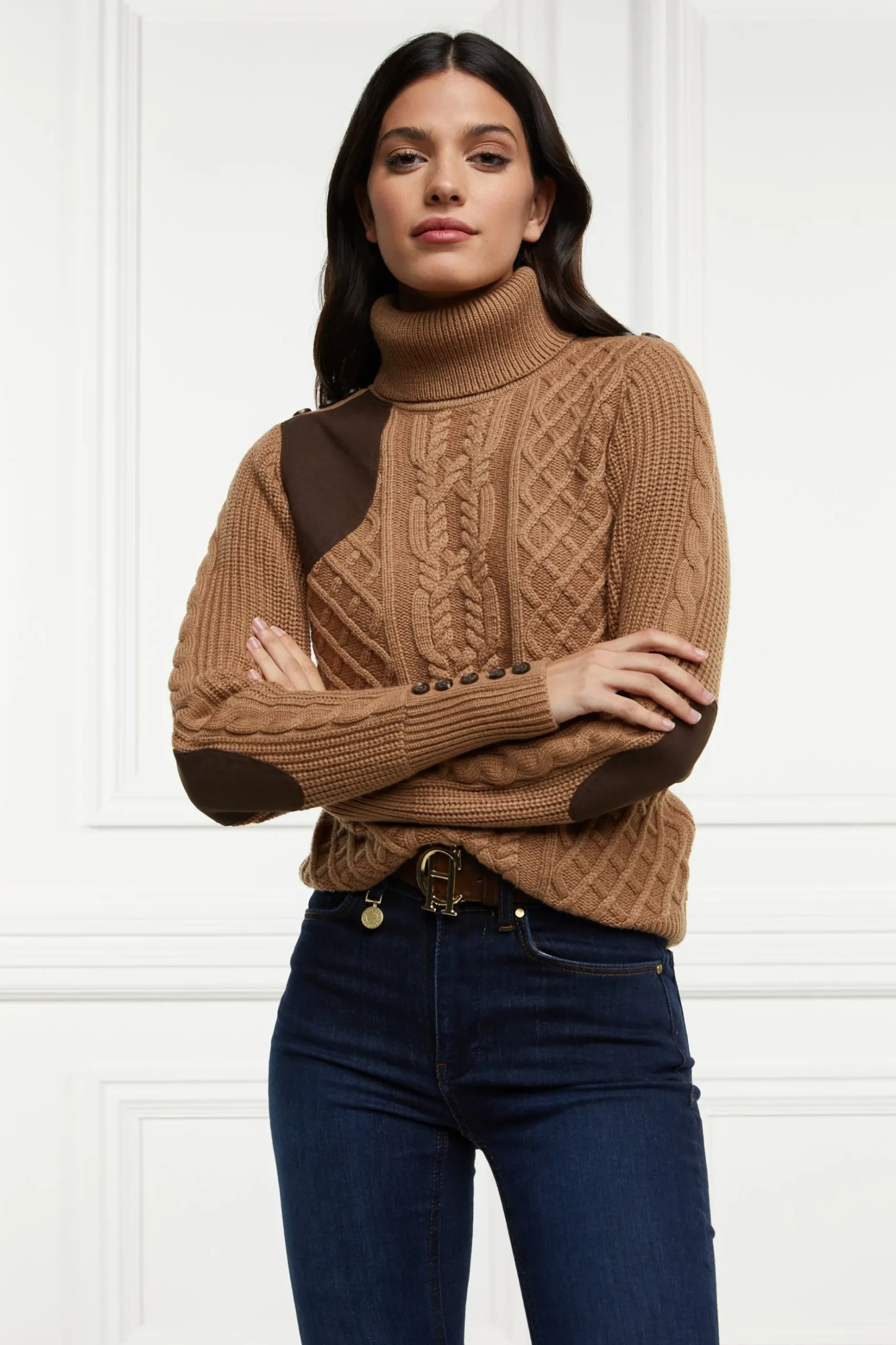 Country Roll Neck Knit