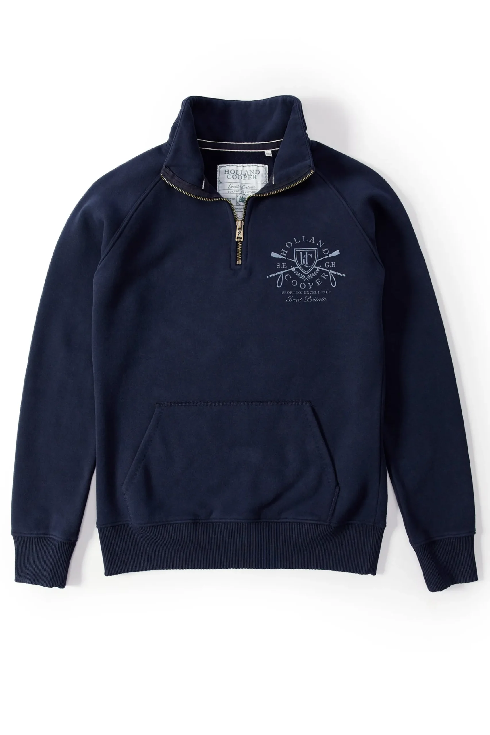 Crest Zip Henley