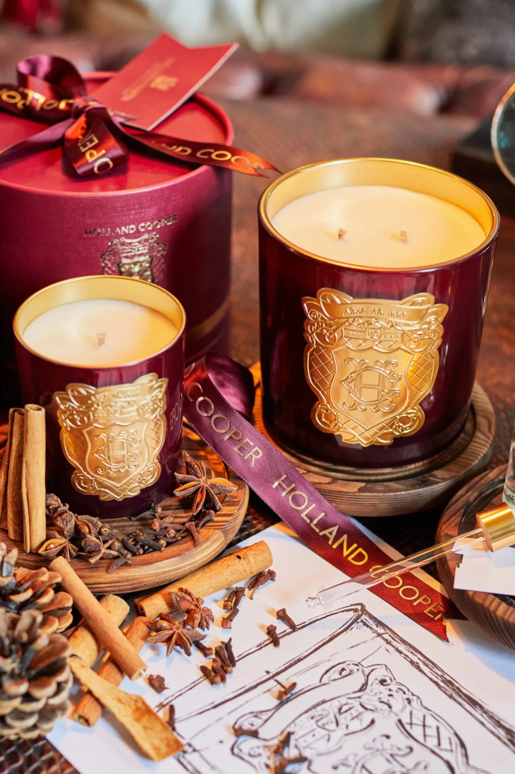 Double Wick Candle