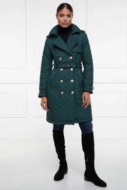 Enstone Quilted Trench Coat