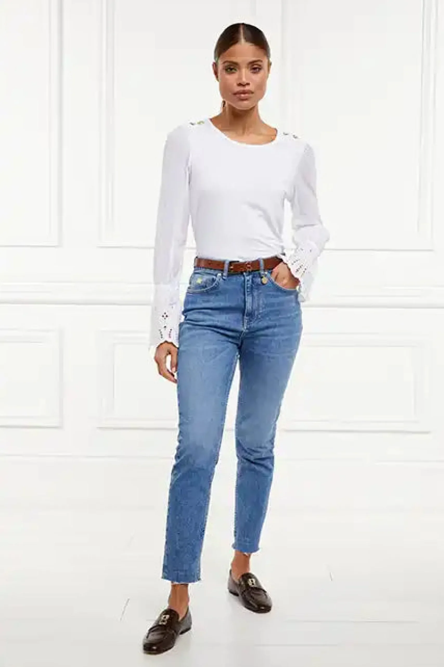 Francesca Jersey Blouse