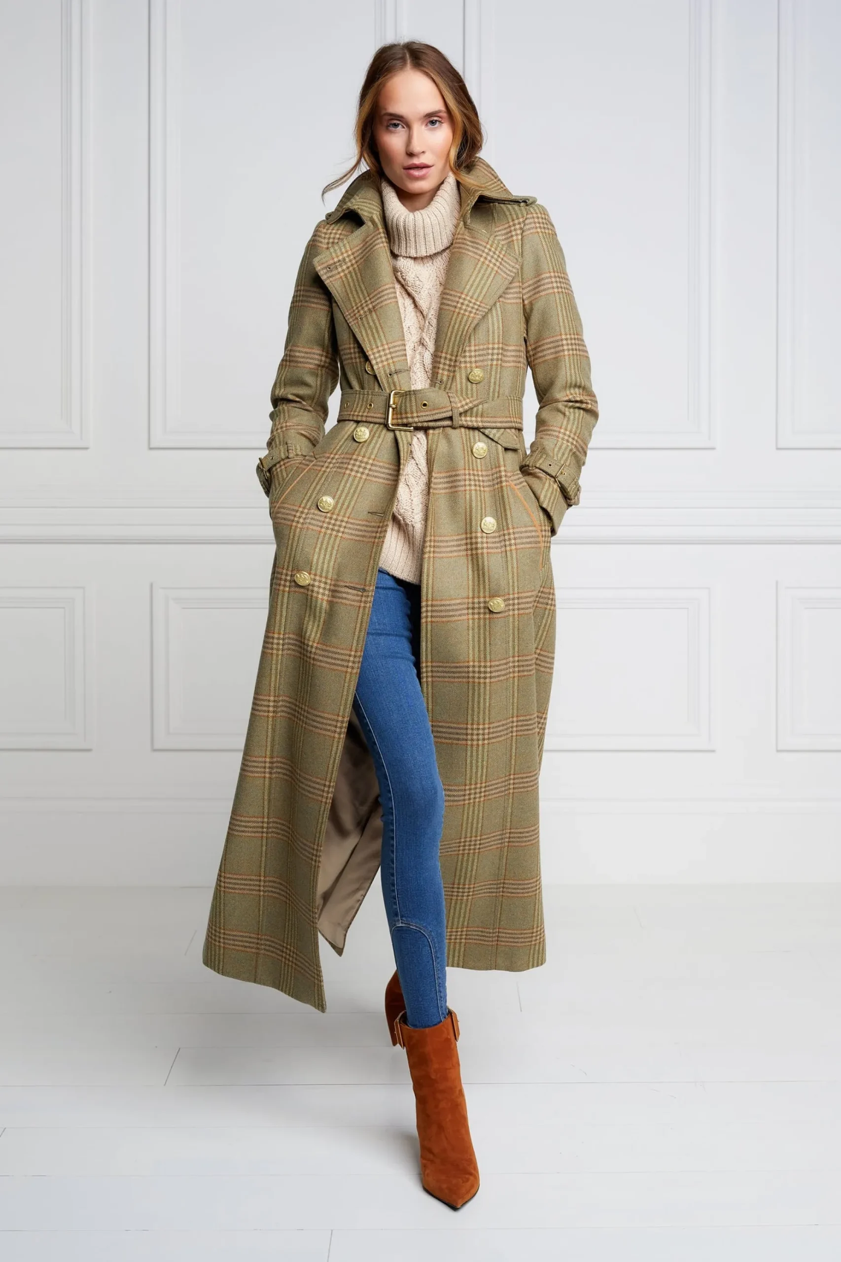 Full Length Marlborough Trench Coat