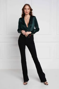 High Rise Flared Jean
