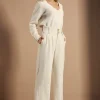 High Waisted Straight Trouser