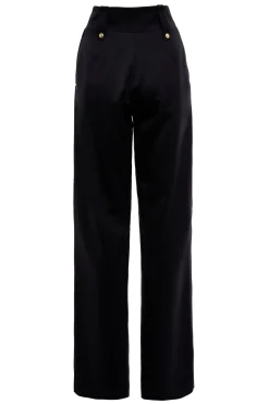 High Waisted Straight Trouser