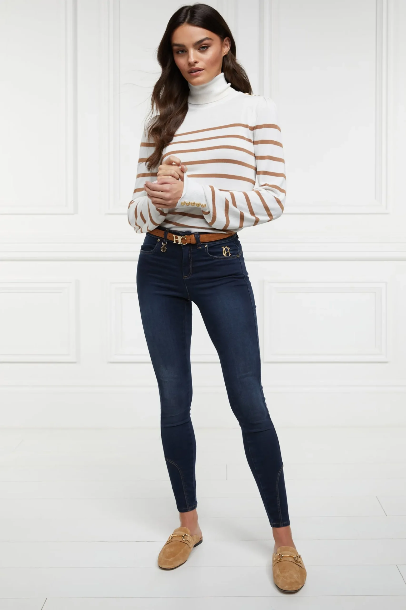 Kelsie Roll Neck Knit