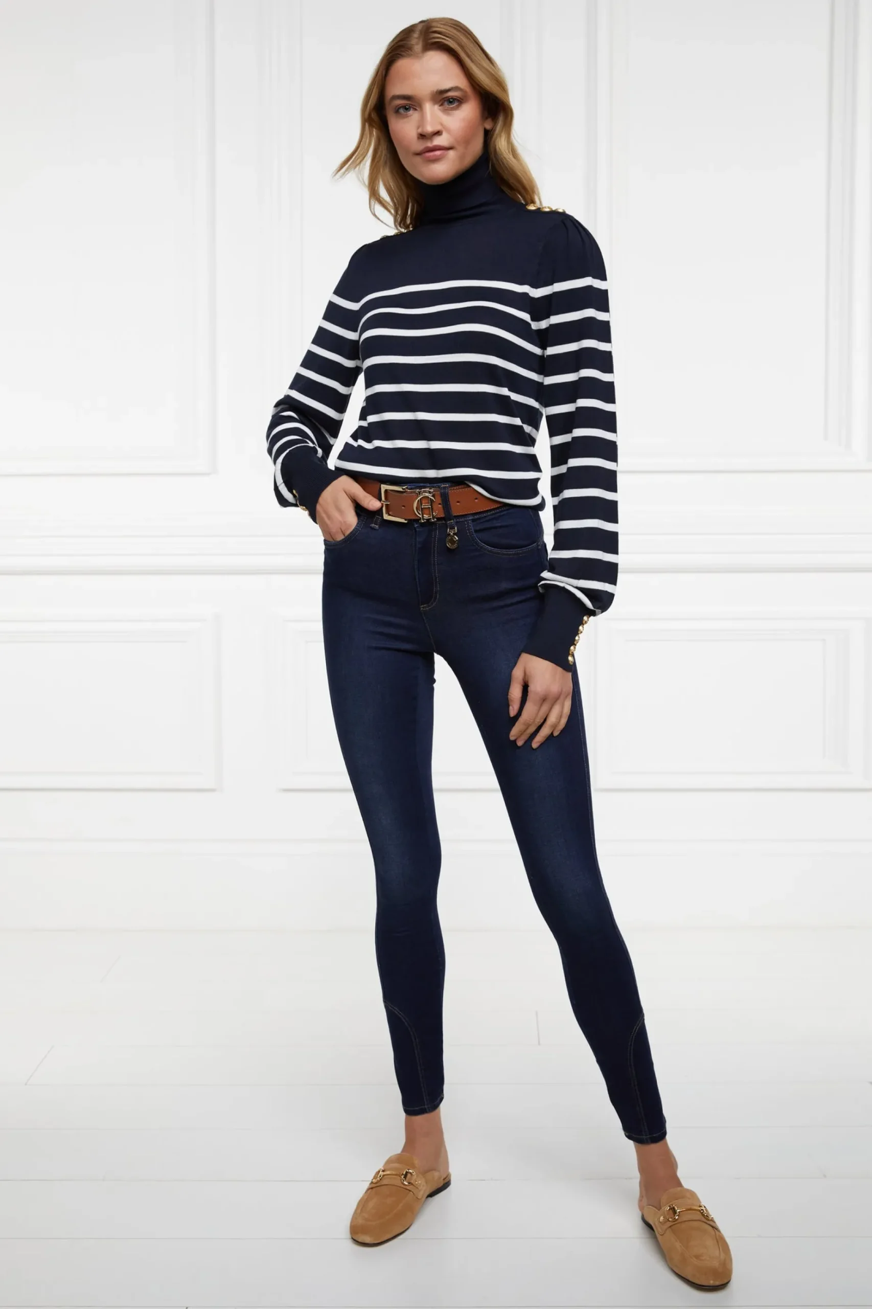 Kelsie Roll Neck Knit