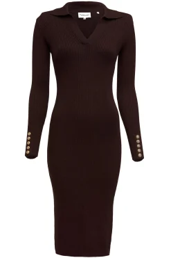 Knitted Shirt Dress