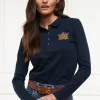 Long Sleeve Crest Polo