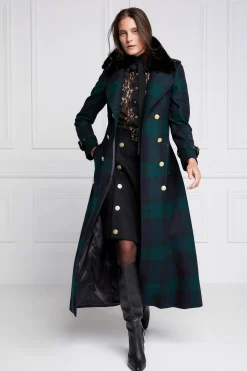 Marlborough Shearling Trench Coat