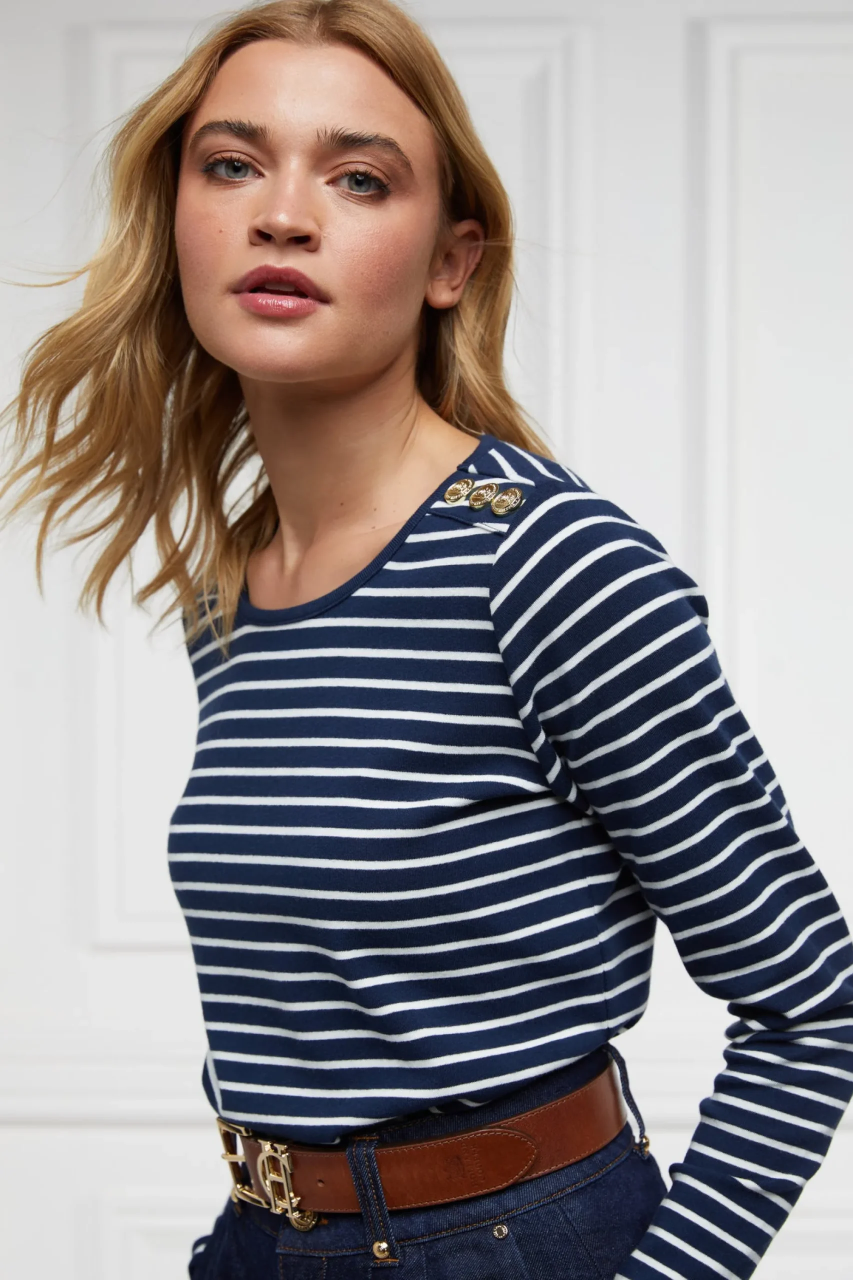 Padstow Long Sleeve Crew Neck Tee
