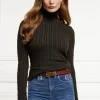 Seattle Roll Neck Cable Knit