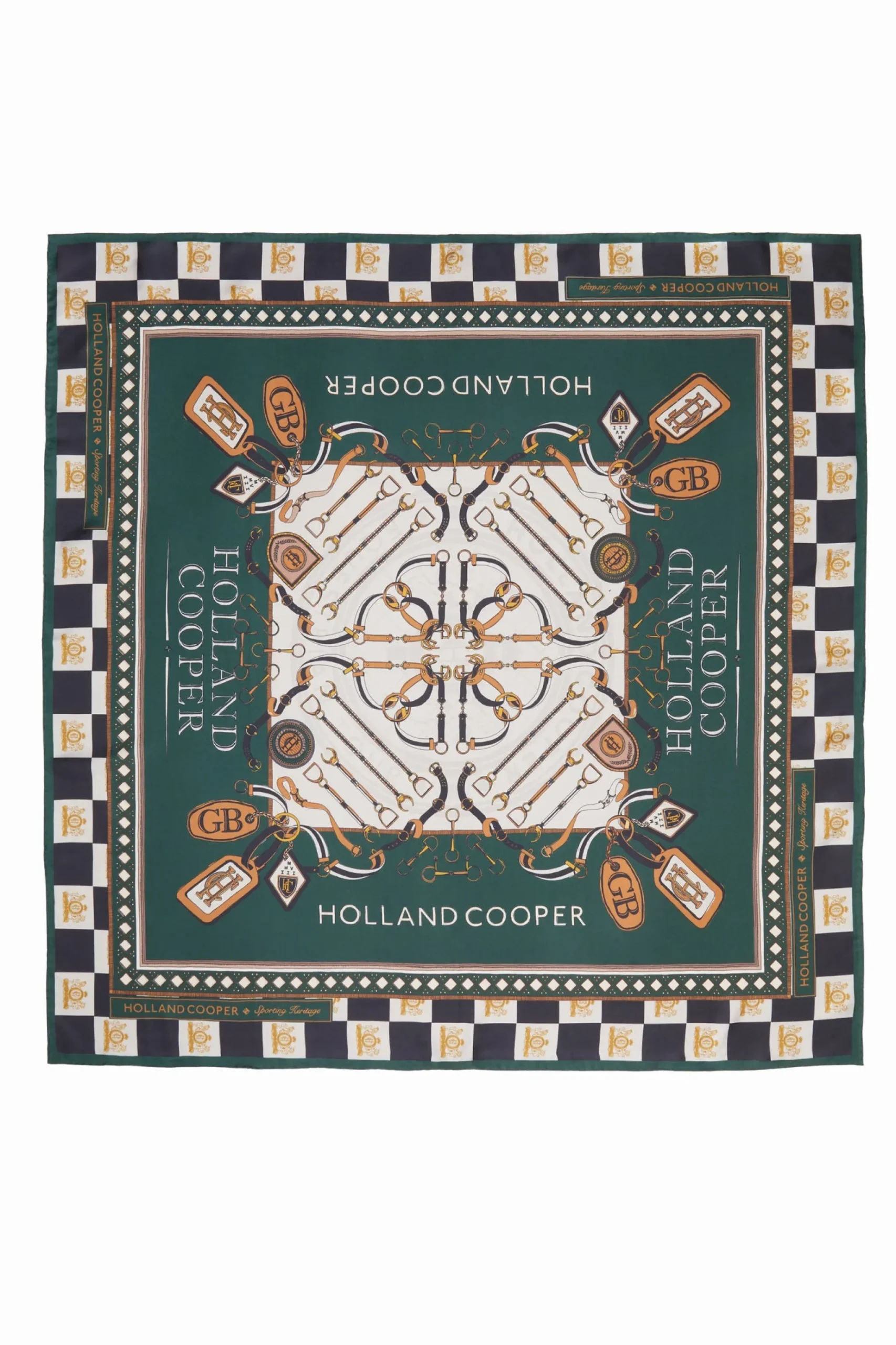 Stirrup Silk Scarf